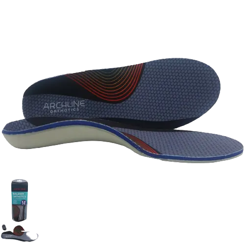 ARCHLINE Orthotics Insoles Balance Full Length Arch Support Pain Relief - EUR 47