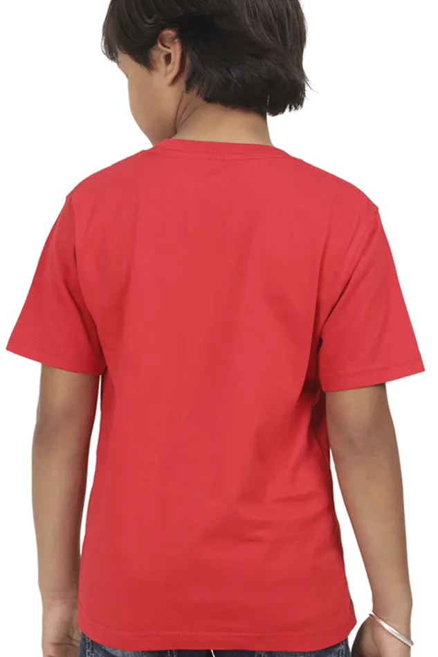 Boys Round Neck Half Sleeve Classic T-Shirt Good Vibes