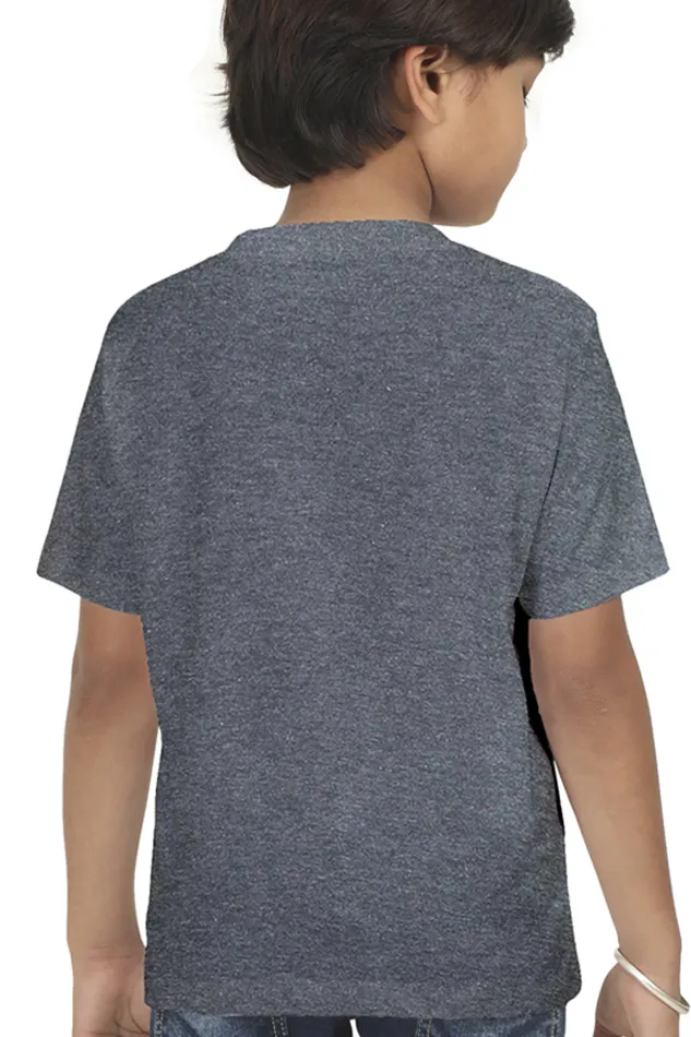Boys Round Neck Half Sleeve Classic T-Shirt Good Vibes