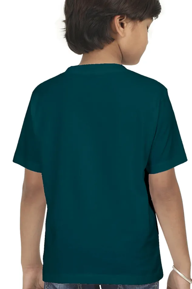 Boys Round Neck Half Sleeve Classic T-Shirt with Everything Will Be Ok