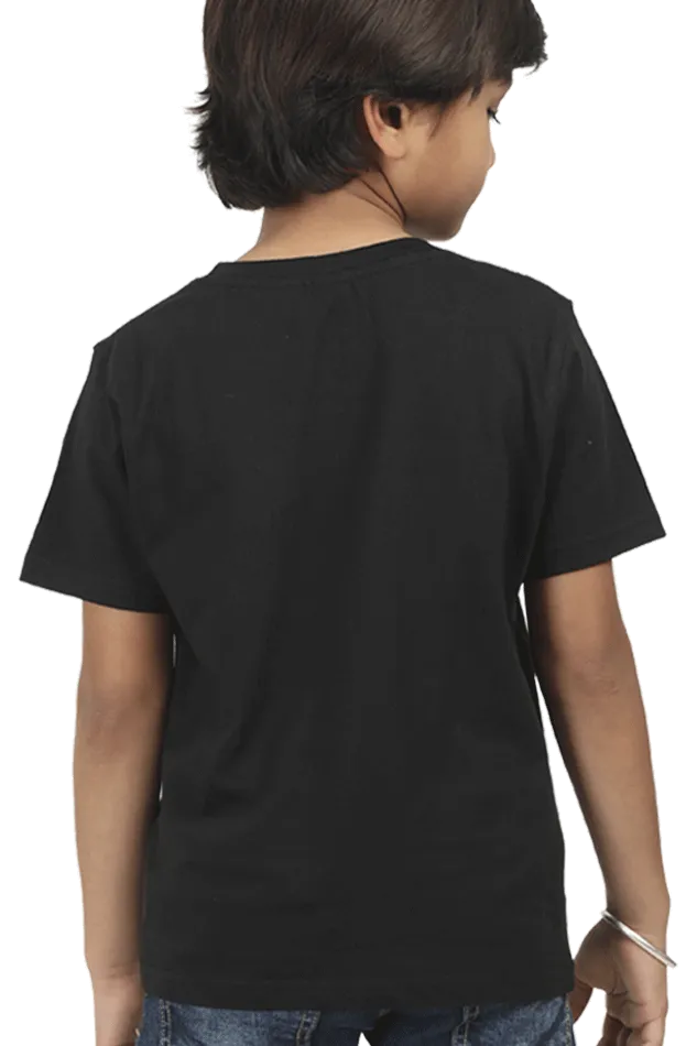 Boys Round Neck Half Sleeve Classic T-Shirt with Everything Will Be Ok