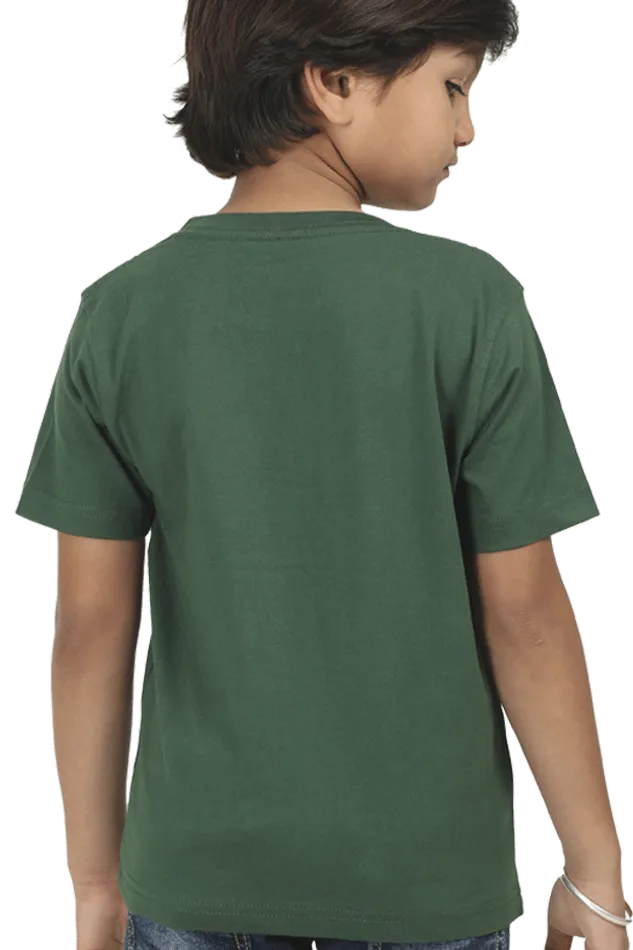 Boys Round Neck Half Sleeve Classic T-Shirt with Everything Will Be Ok