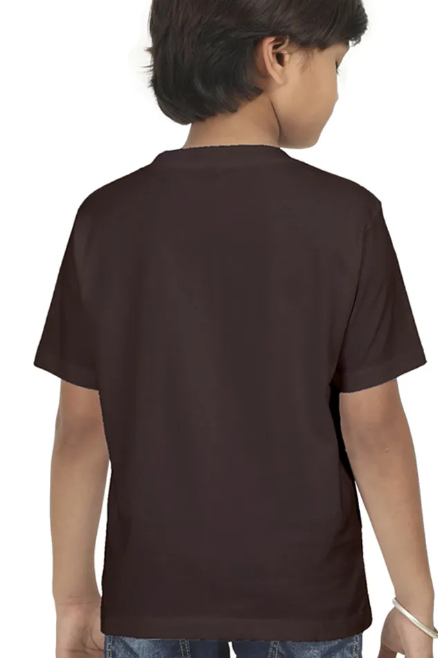 Boys Round Neck Half Sleeve Classic T-Shirt with Everything Will Be Ok