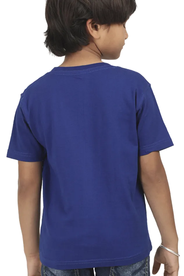 Boys Round Neck Half Sleeve Classic T-Shirt with Everything Will Be Ok