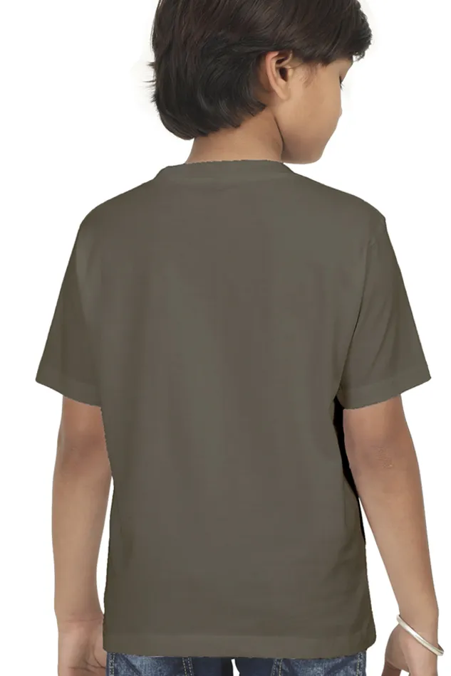 Boys Round Neck Half Sleeve Classic T-Shirt with Everything Will Be Ok