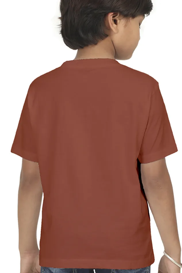 Boys Round Neck Half Sleeve Classic Today I Will