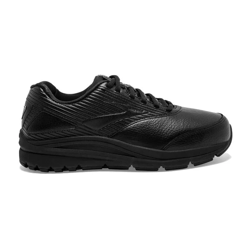 BROOKS ADDICTION WALKER 2 LACE BLACK - WOMENS