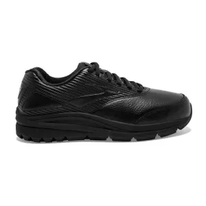 BROOKS ADDICTION WALKER 2 LACE BLACK - WOMENS