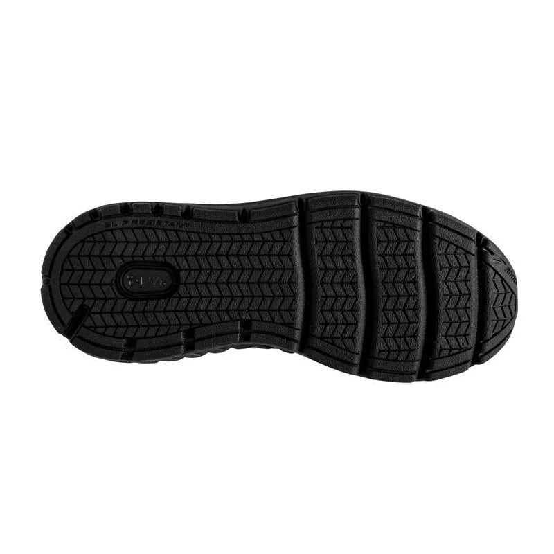 BROOKS ADDICTION WALKER 2 LACE BLACK - WOMENS