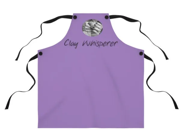 Clay Whisperer Apron, Pottery Clay Art Studio Printed Apron, Potters,Unisex, Christmas/Thanksgiving/Birthday Gift, Cute Valentine Gift