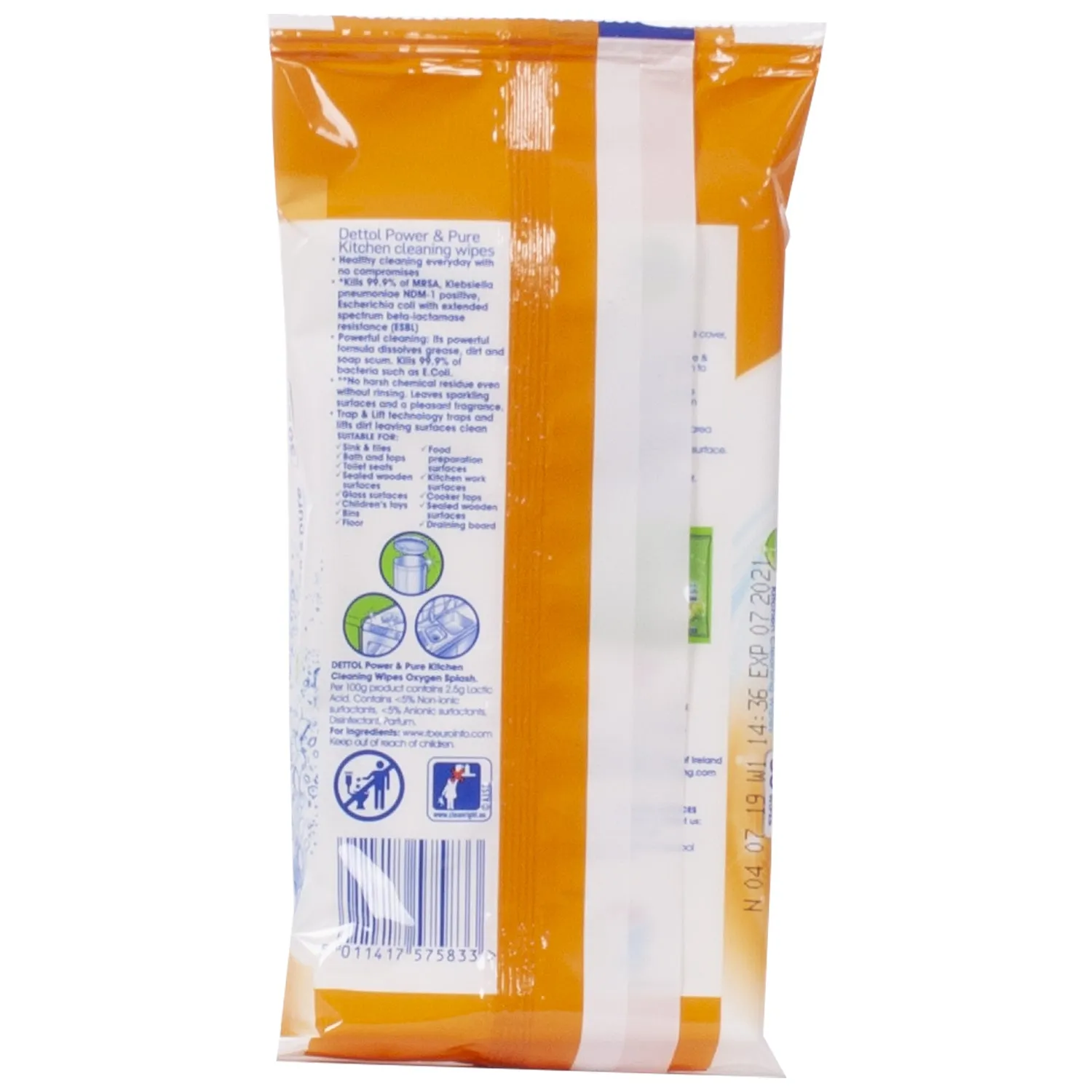 Dettol Kitchen Cleaning Wipes