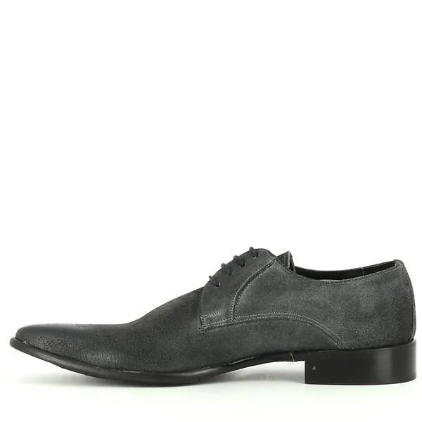 Enrico Santi 2081 Grey Derby Shoes