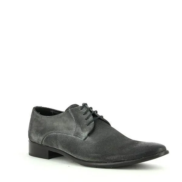 Enrico Santi 2081 Grey Derby Shoes