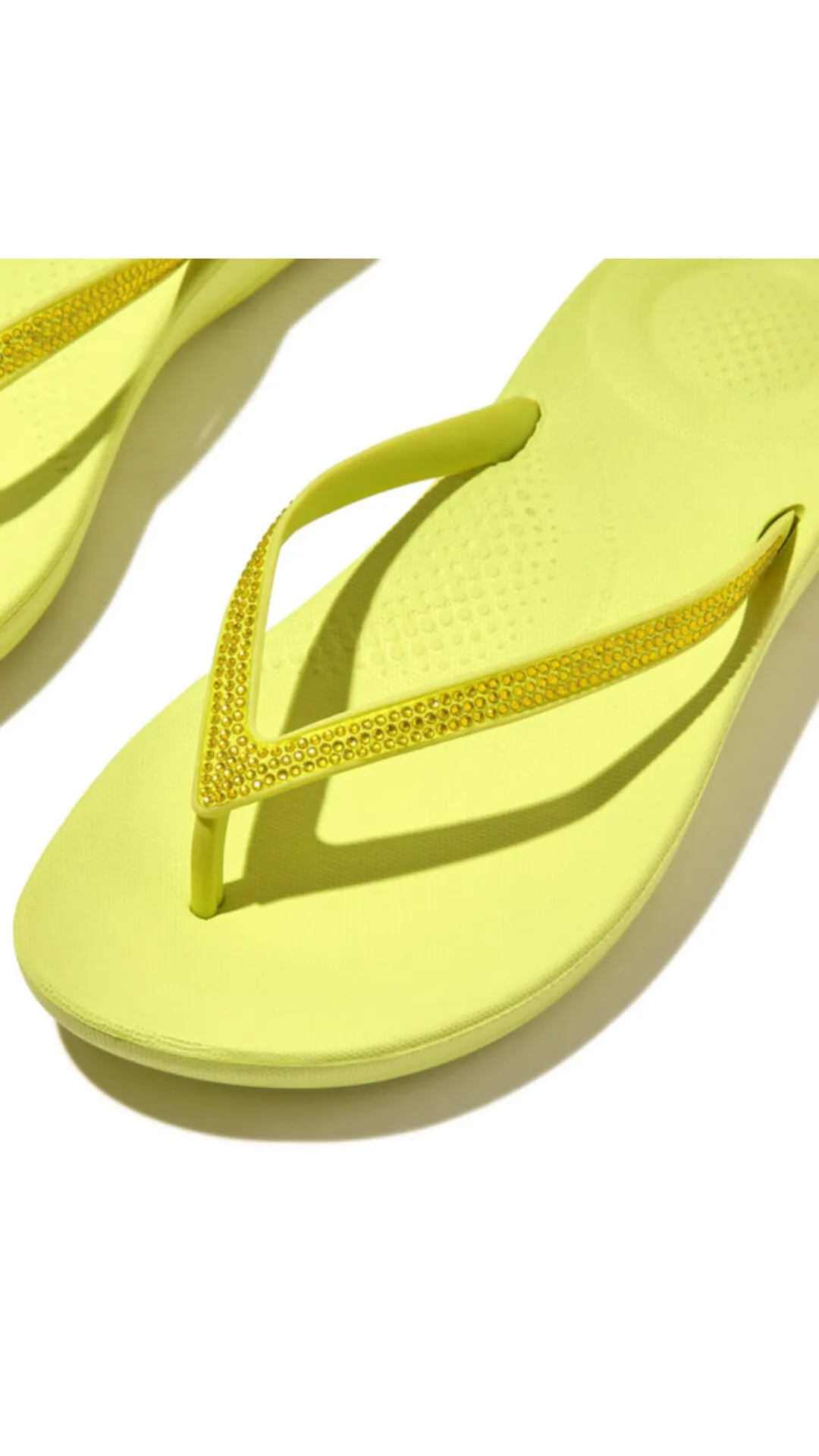 Fitflop iqushion sparkle- Lime