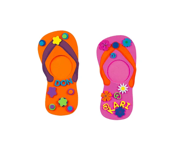Flip Flop Picture Frames (12 Pack)