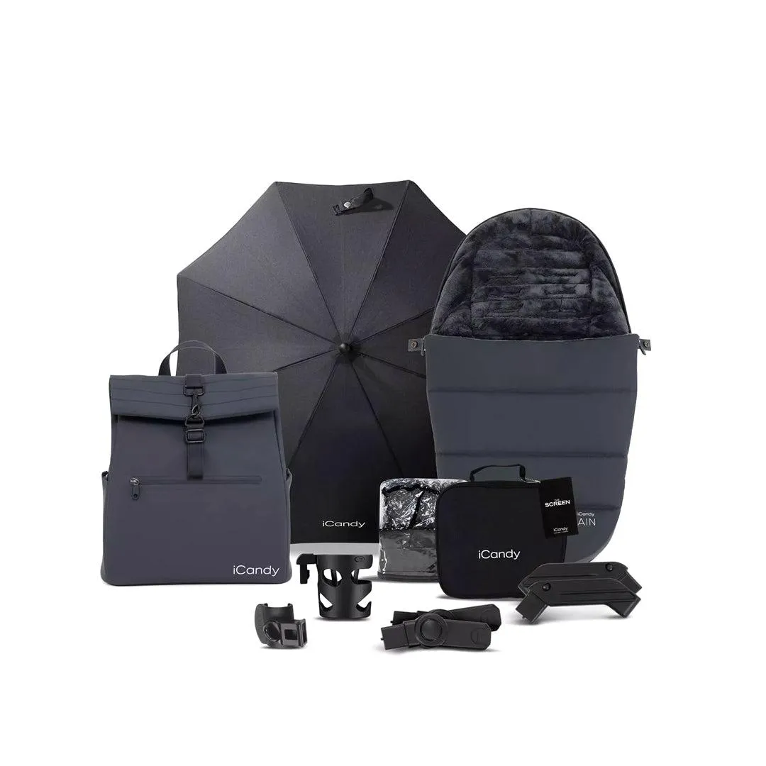 iCandy Peach 7 All Terrain Storm Complete Travel System with Cloud T