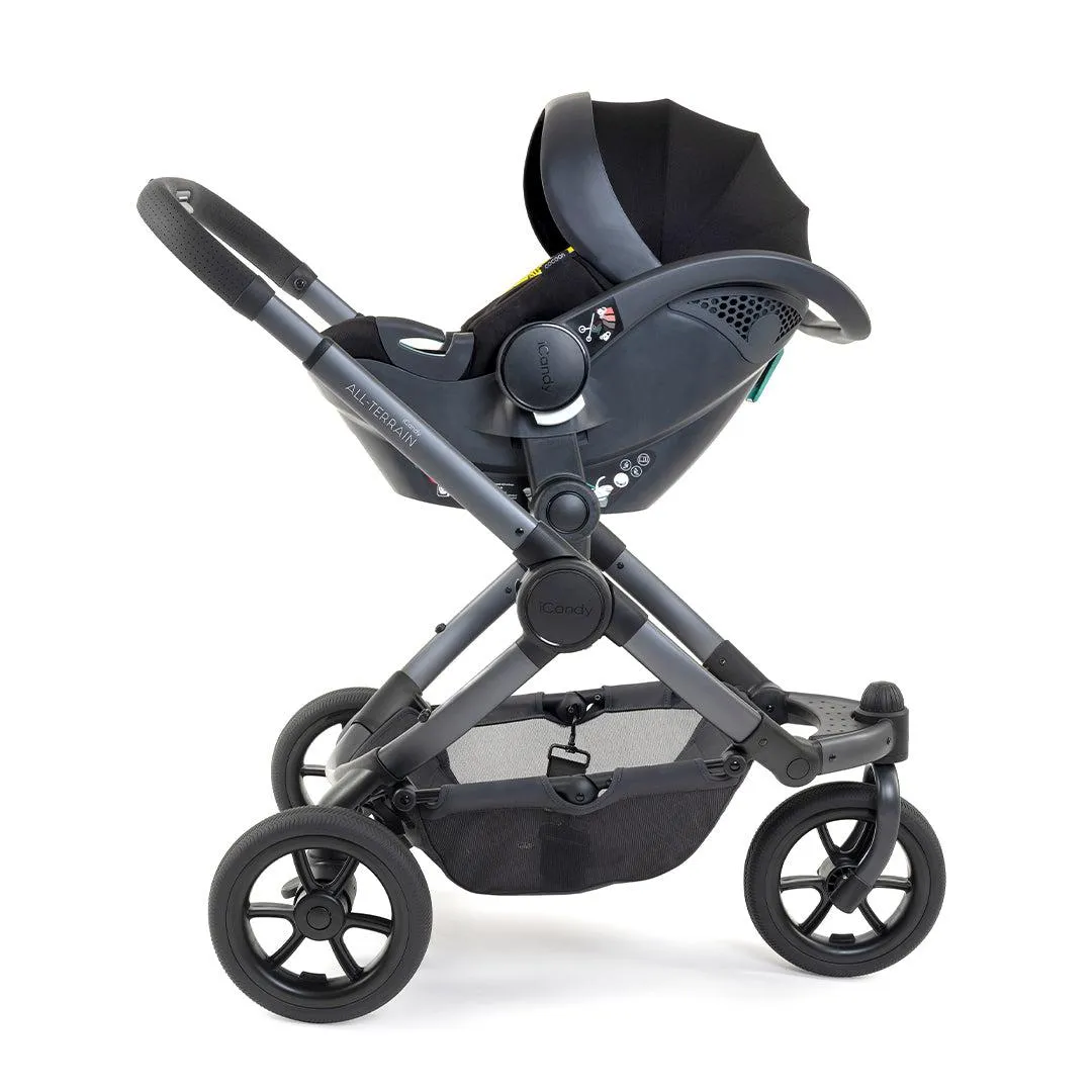 iCandy Peach 7 All Terrain Storm Complete Travel System with iCandy Cocoon