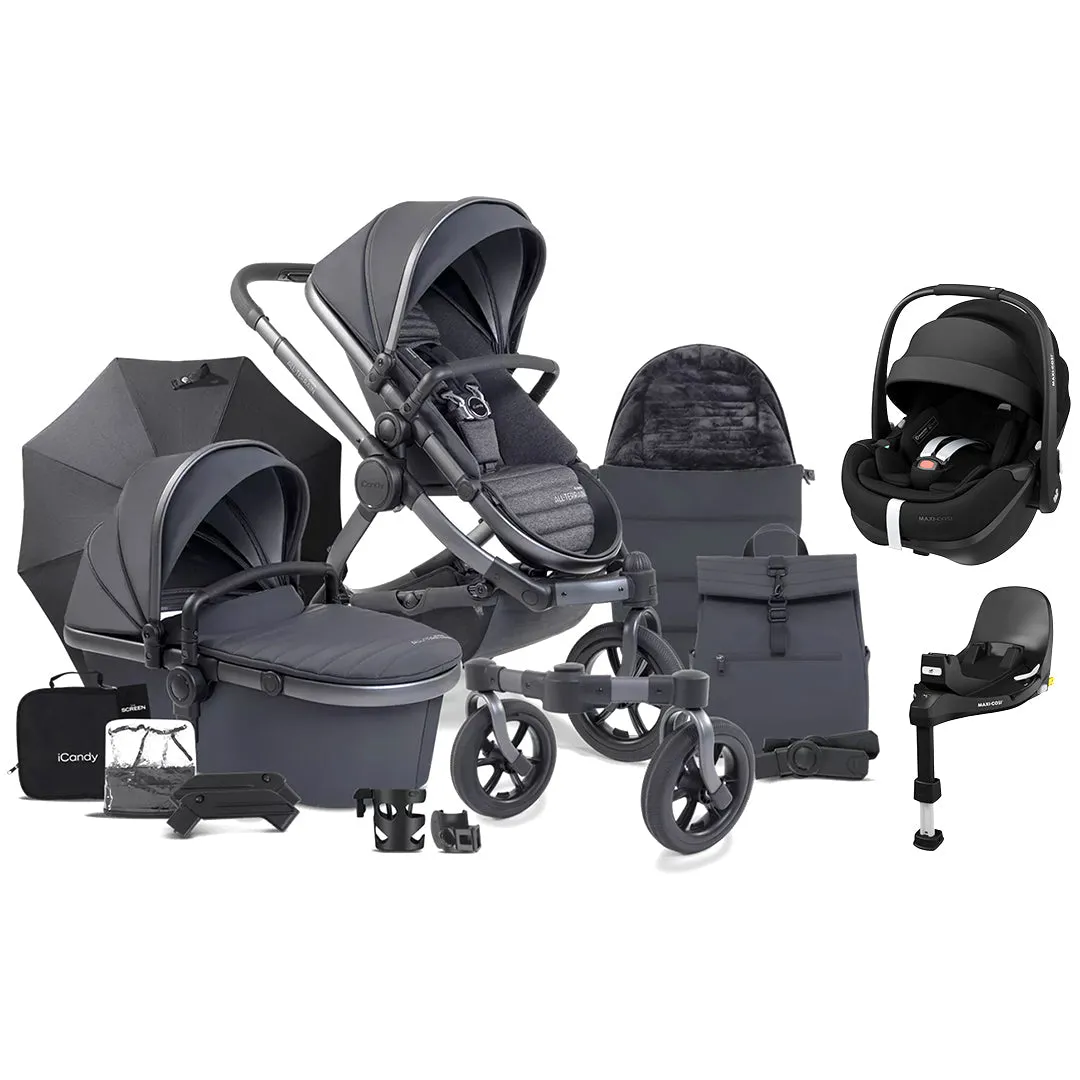 iCandy Peach 7 All Terrain Storm Complete Travel System with Pebble 360 Pro 2