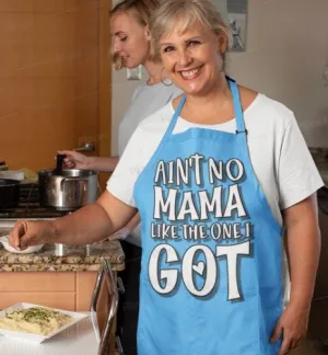 No Mama like Mine Apron,Personalized Celebrate Mom gift for Mother&#39;s Day/Christmas/Thanksgiving/Birthday Gift, Cute Valentine Gift
