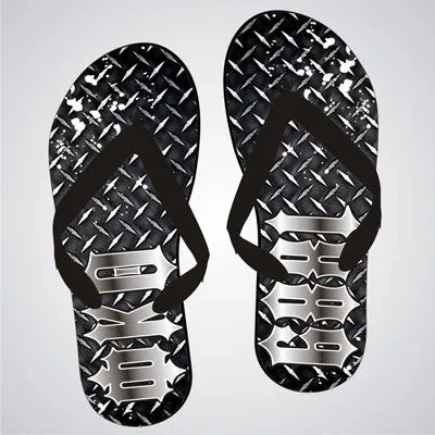 Phi Kappa Theta Diamond Plate Flip-Flops - SBL100 - SUB
