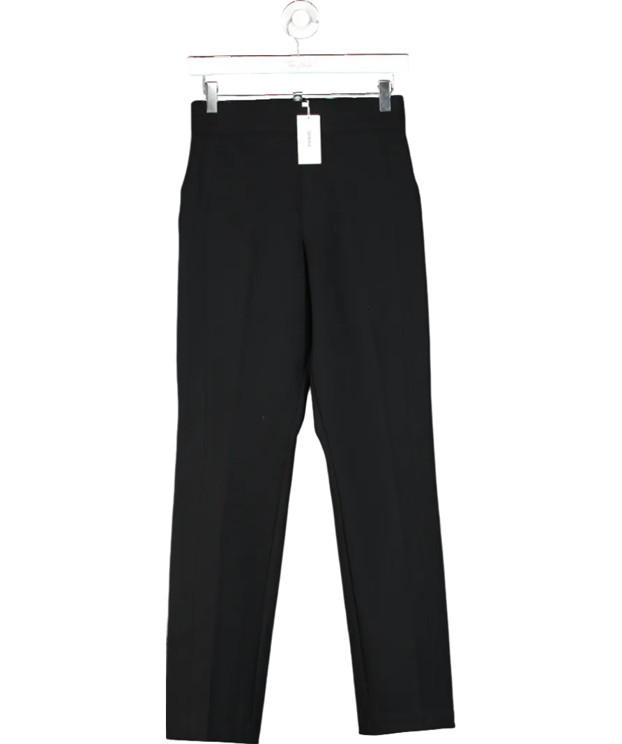 Spanx Black The Perfect Slim Straight Trousers UK S