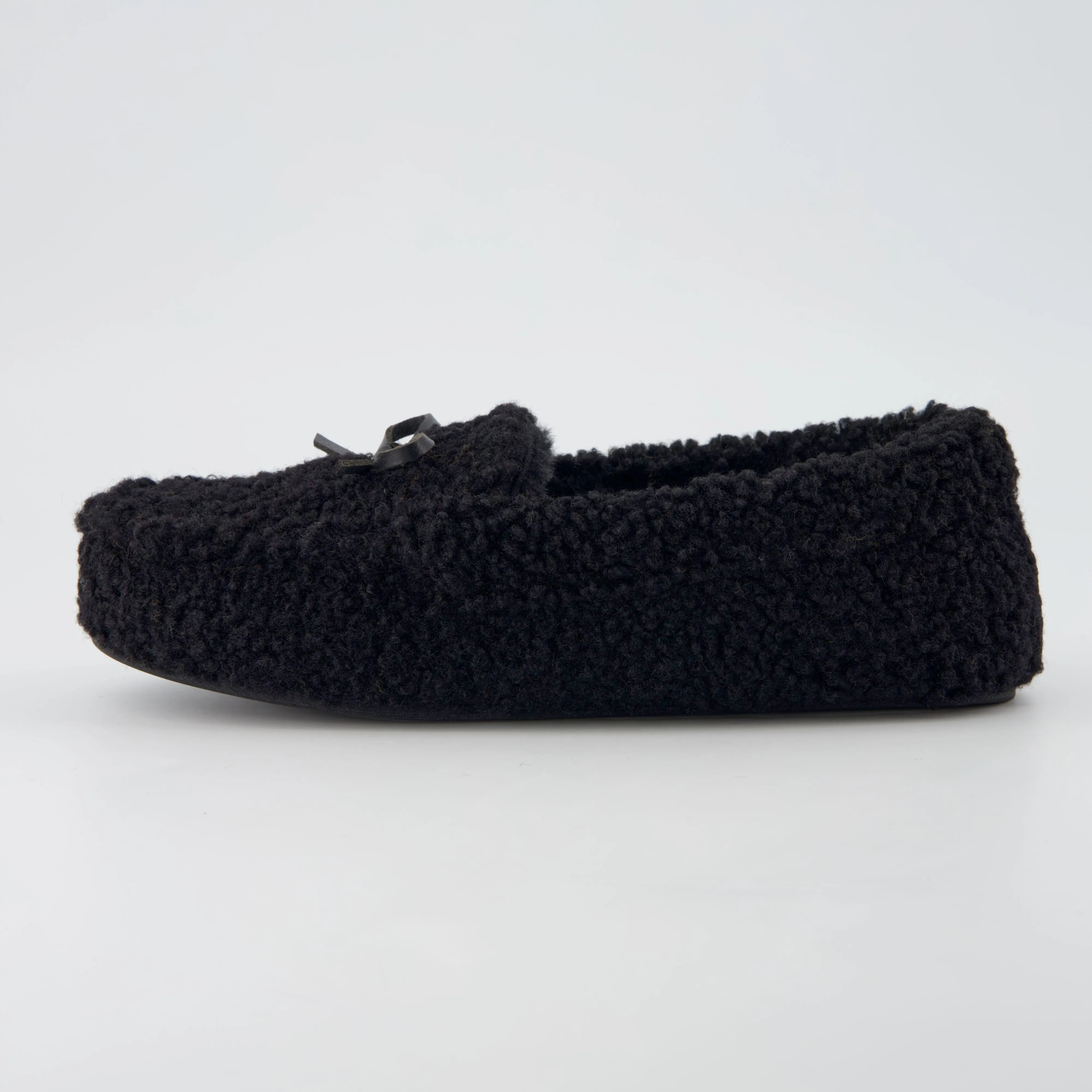 Star Sherpa Moccasin Slippers
