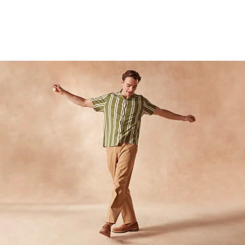 Tan Gryffin Loafers